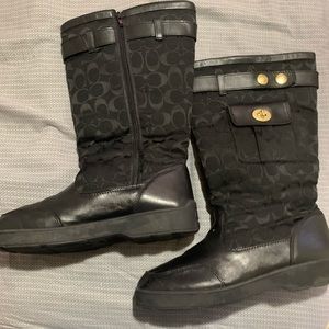Women's winter coach boots
